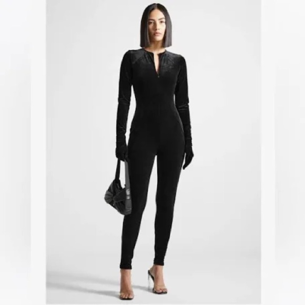 Manière De Voir Velour Jumpsuit